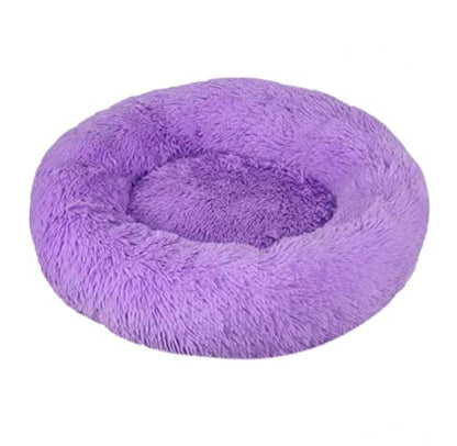 Cama para mascotas con forma de donut