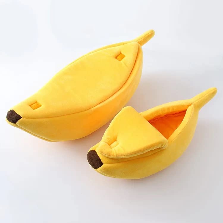 Cama suave para mascotas de plátano