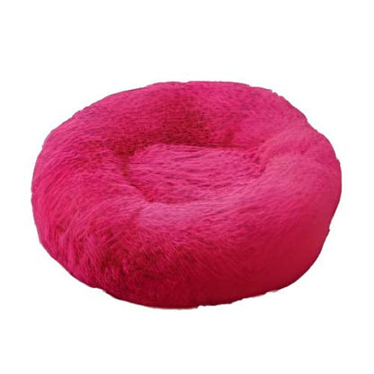 Cama para mascotas con forma de donut