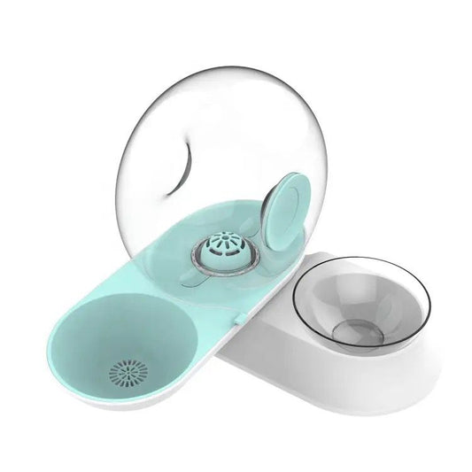 Snail Shaped Water Feeder with Bowl