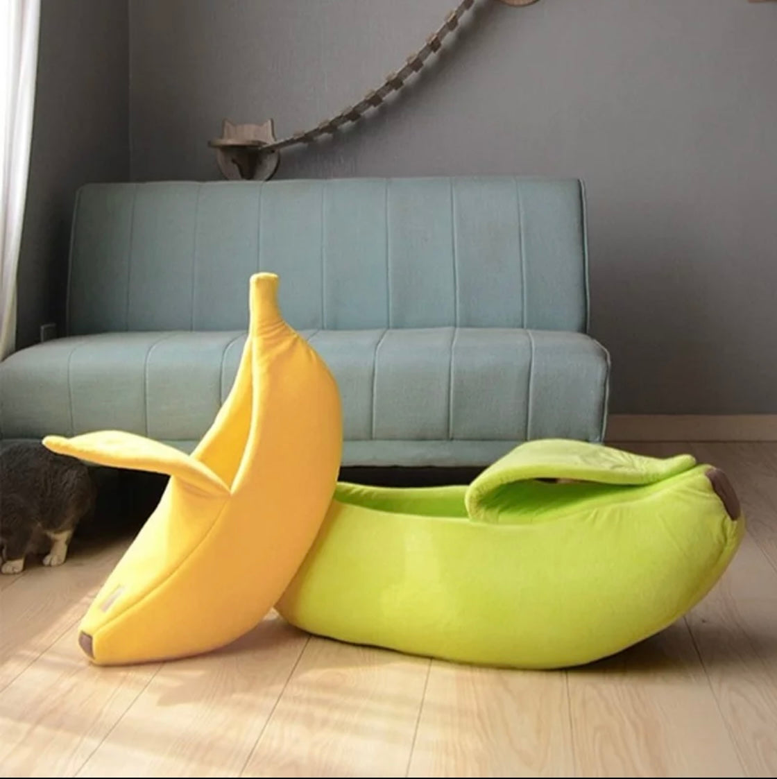 Soft Banana Pet Bed